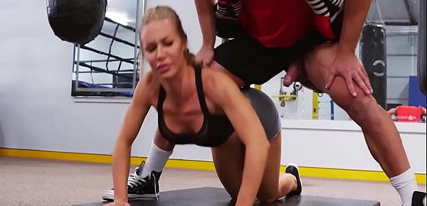  Nicole Aniston Her Hard Work Out Creampie